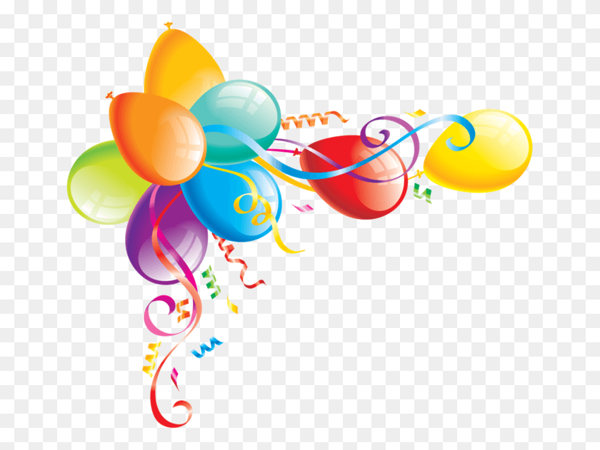 659x571 Balloons Clipart, Graphics, Floral Design HD PNG Download