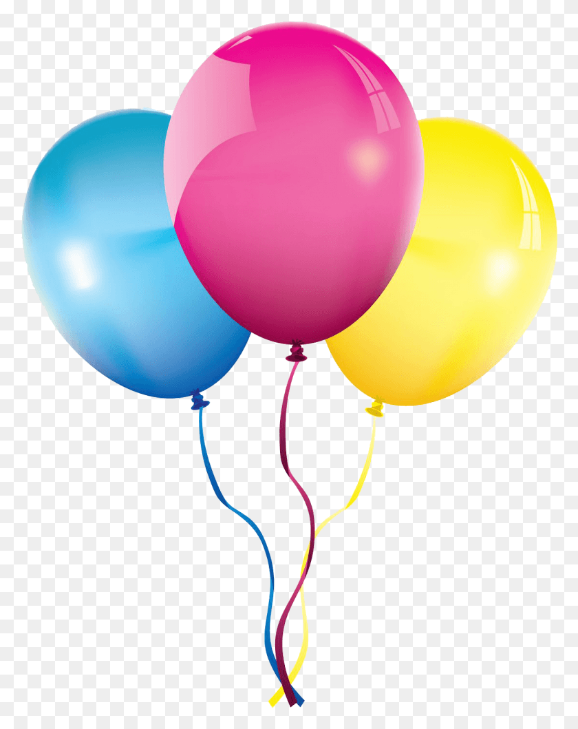 1111x1423 Воздушные Шары На День Рождения Воздушные Шары, Воздушный Шар, Мяч Png Скачать
