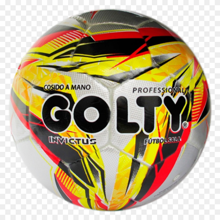 807x808 Baln Futbol Sala Profesional Golty Invictus Ball, Sport, Sports, Helmet HD PNG Download