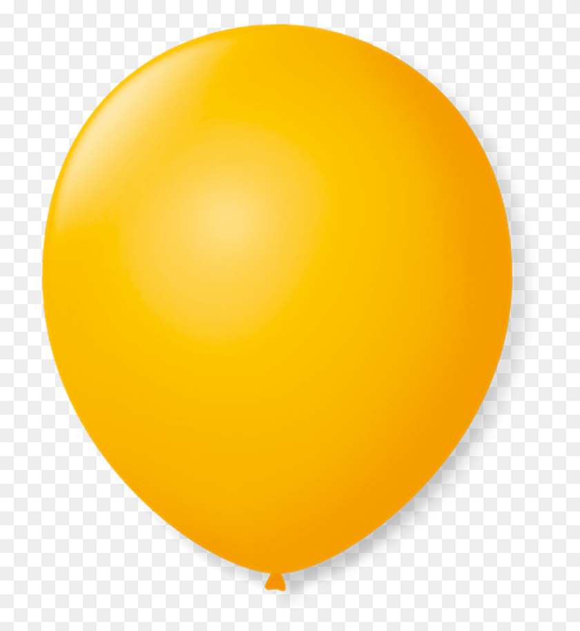 721x853 Balo De Ltex Amarelo Sol 50 Unidades Baloes Em Amarelo, Мяч, Воздушный Шар, Сфера Hd Png Скачать