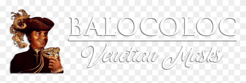 1721x499 Balocoloc Venetian Masks Balocoloc Venetian Masks Calligraphy, Text, Person, Human HD PNG Download
