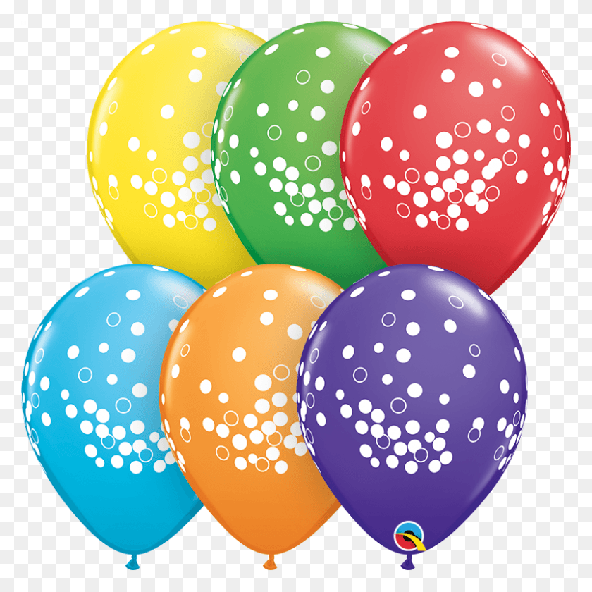 800x800 Baloes Confete, Balloon, Ball, Paper HD PNG Download