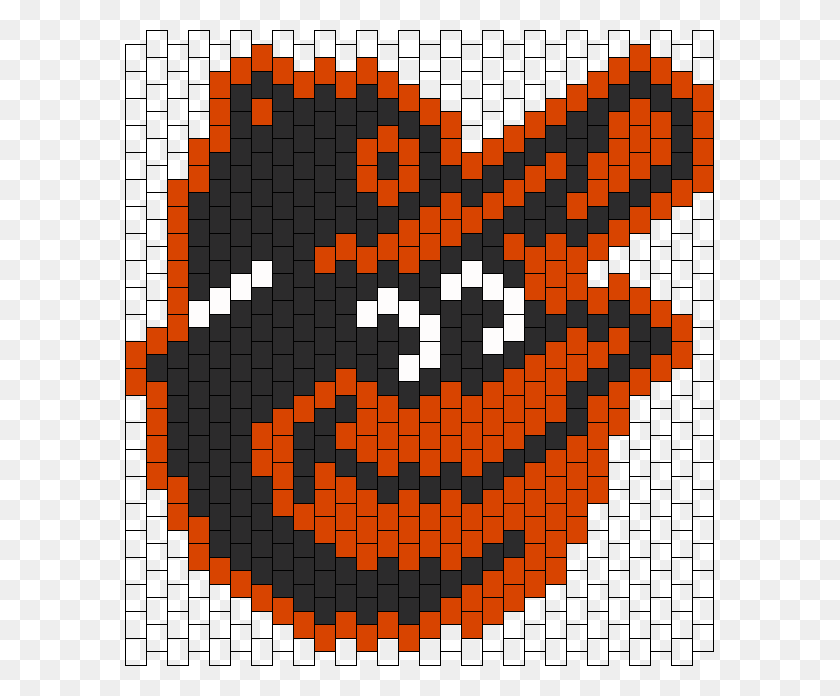 589x636 Baltimore Orioles Mascot Bead Pattern Main Market Square, Rug, Text, Word HD PNG Download