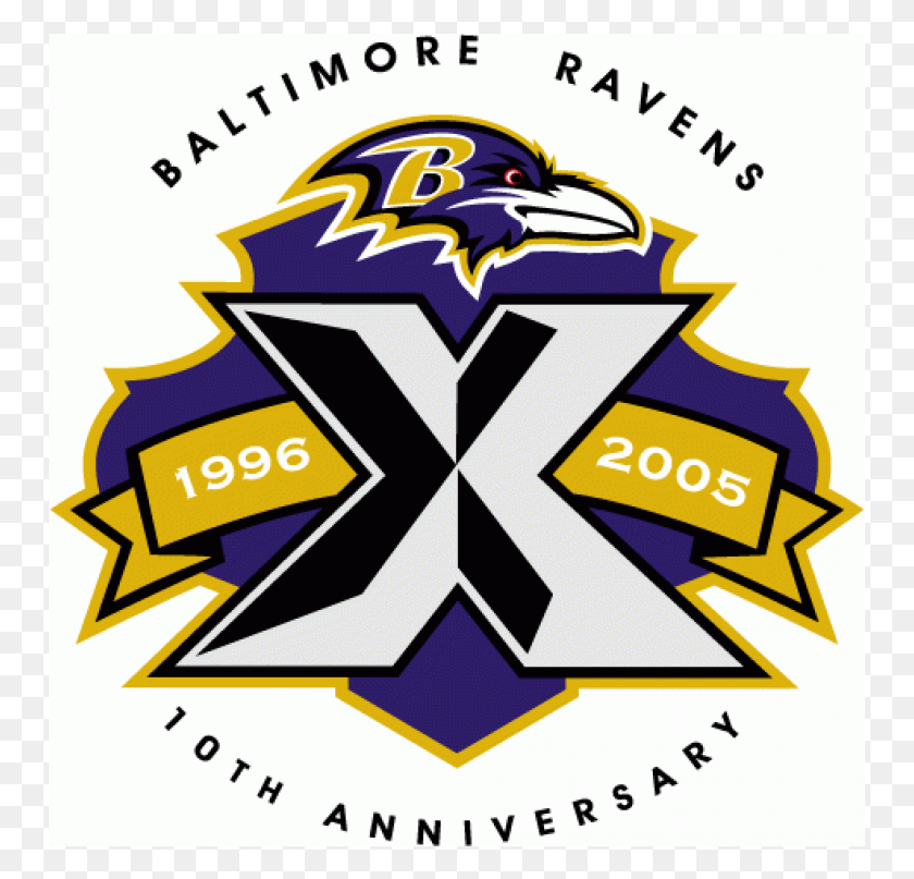 751x747 Baltimore Ravens Iron On Stickers And Peel Off Decals Baltimore Ravens, Label, Text, Logo HD PNG Download