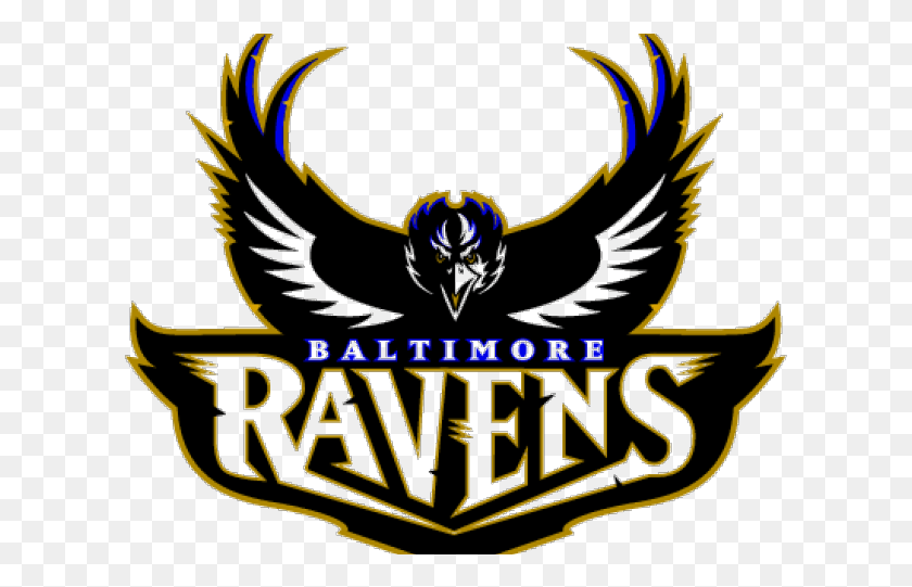 611x481 Baltimore Ravens Mean Bird, Symbol, Emblem, Logo HD PNG Download