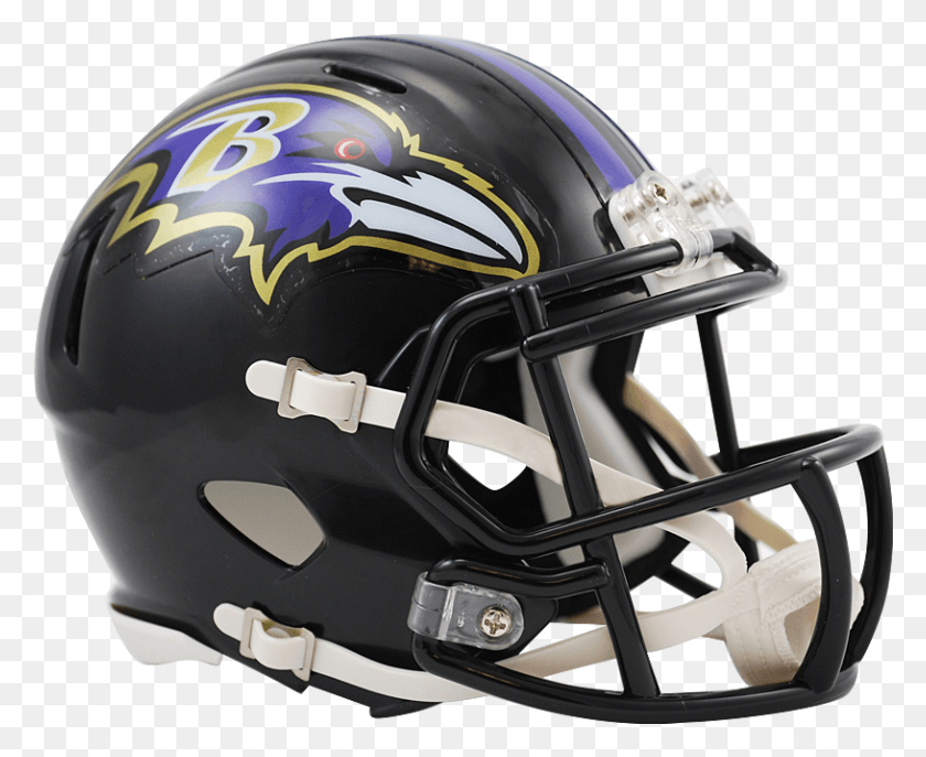815x656 Шлем Baltimore Ravens Speed ​​Mini Helmet Baltimore Ravens, Одежда, Одежда, Командный Вид Спорта Png Скачать