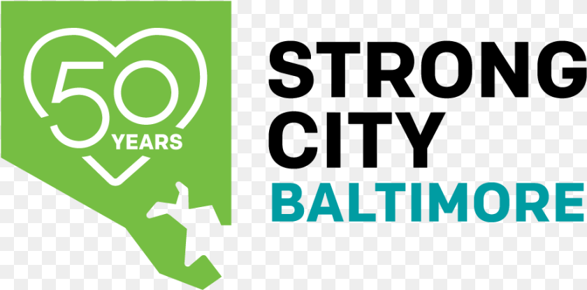 925x458 Baltimore Volunteer, Green, Logo, Symbol, Recycling Symbol Sticker PNG