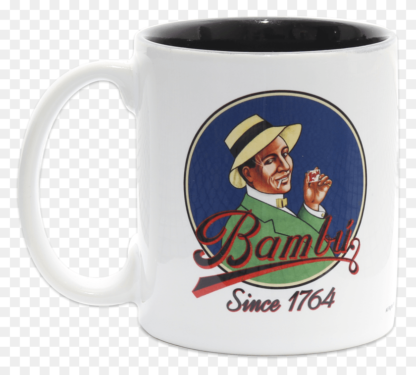 1207x1079 Bamb Logo Caf Mug 11 Bambu Rolling Papers, Coffee Cup, Cup, Person HD PNG Download