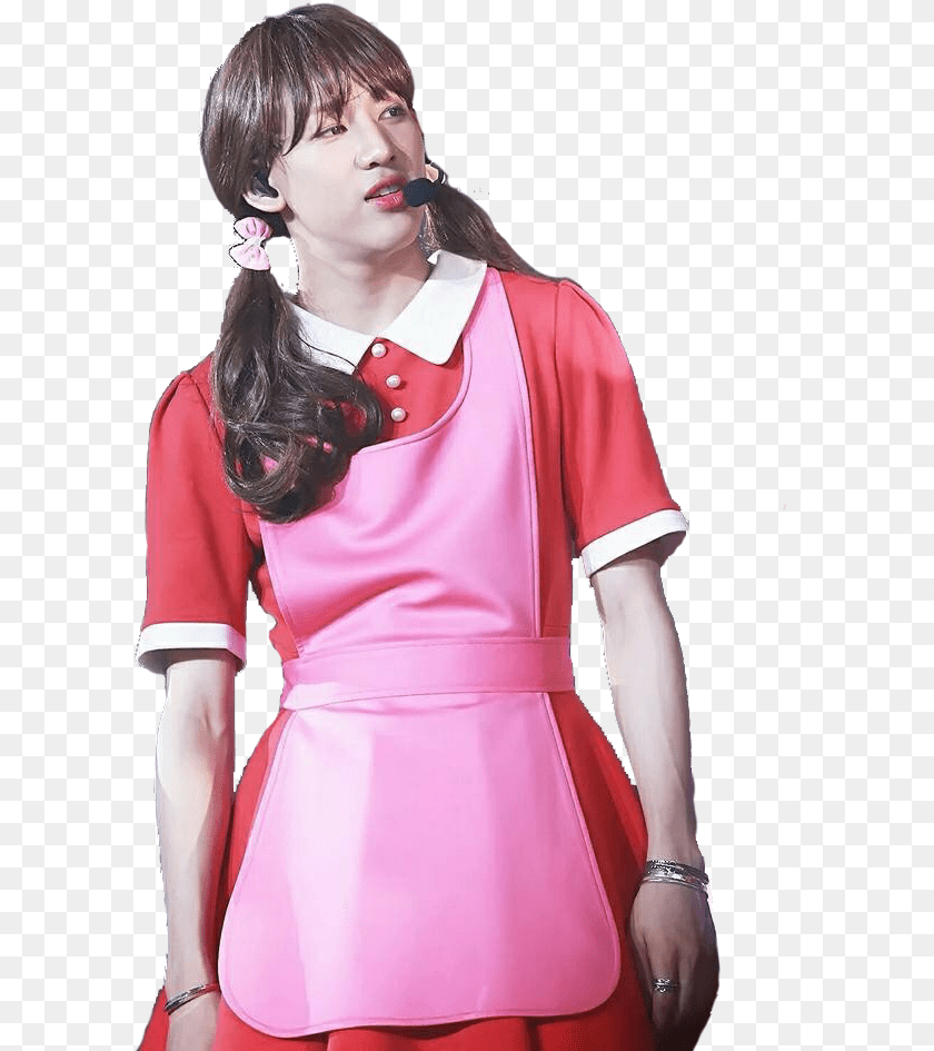 603x945 Bambam Got7 Crossdress, Blouse, Clothing, Sleeve, Adult PNG