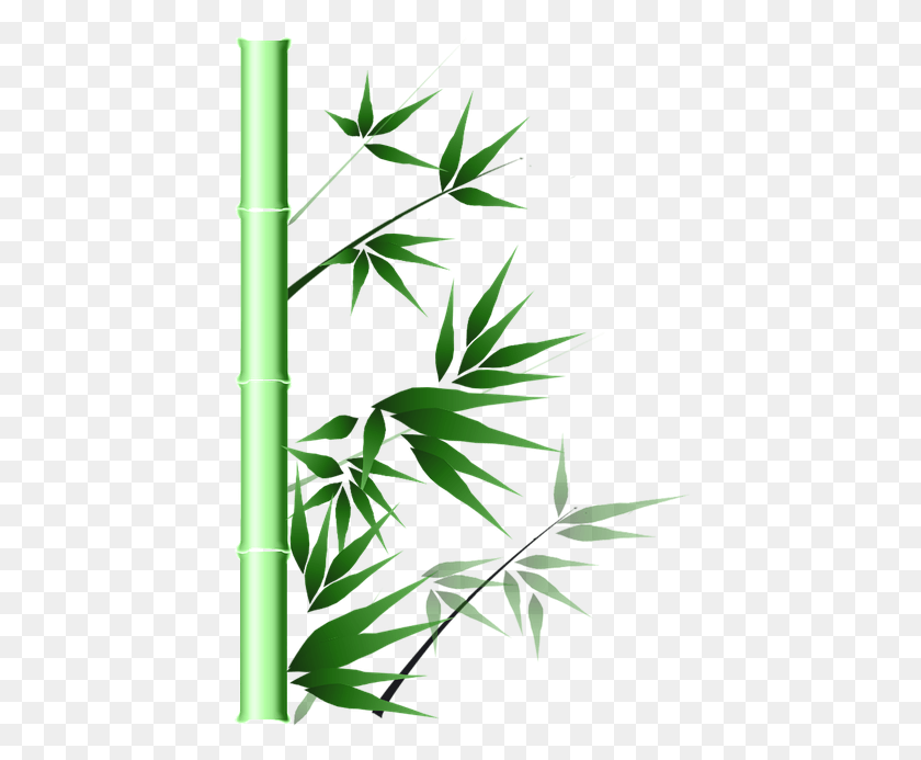 420x633 Bamboo Green Ink China Painting Brosse Dents Bambou, Plant, Hemp HD PNG Download