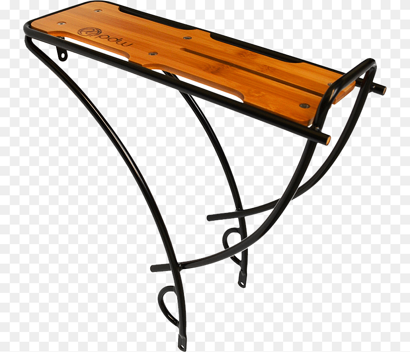 Bamboo Rear Bike Rack Yolo Board, Coffee Table, Desk, Furniture, Table Transparent PNG