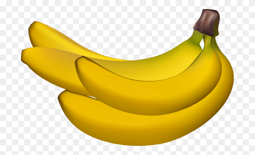 701x452 Банан 20Clip 20Art Клипарт Изображение Банана, Фруктов, Растений, Еда Hd Png Скачать