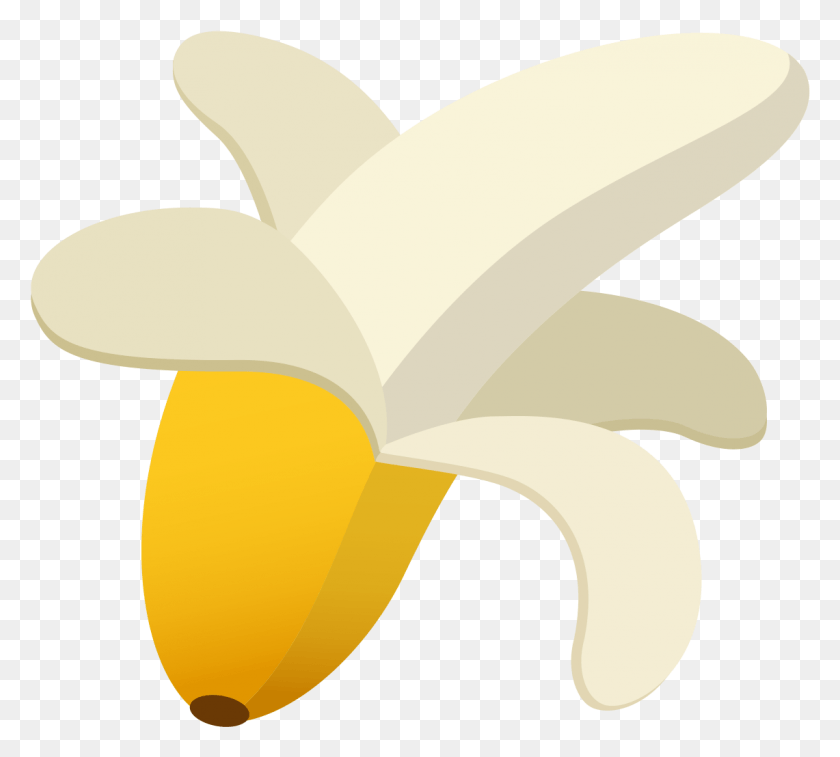 1141x1020 Banana Emoji Svg, Plant, Fruit, Food HD PNG Download