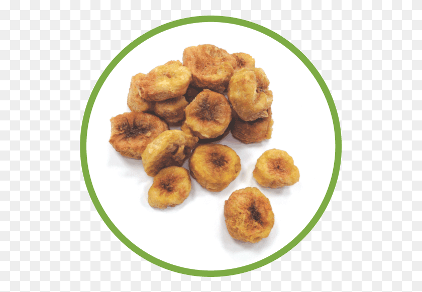 523x522 Banana Md Circle Tostones, Plant, Food, Fruit HD PNG Download