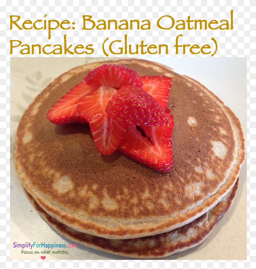 964x1018 Banana Oatmeal Pancakes That Are Gluten Free With Optional 1000 Books Before Kindergarten, Bread, Food, Pancake HD PNG Download