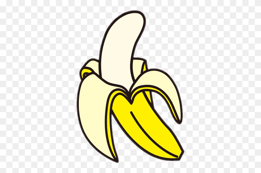 353x496 Banana Pltano Emoji Emojis Emojisticker Emojiwhatsapp Banana, Plant, Fruit, Food HD PNG Download