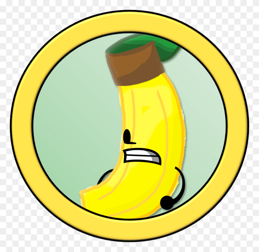824x800 Banana Png / Plátano Png