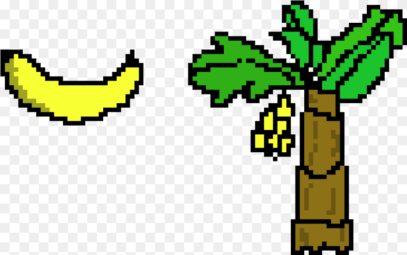 911x571 Banana Tree Pixel Clipart Portable Network Graphics, Plant, Palm Tree, Blackboard Sticker PNG