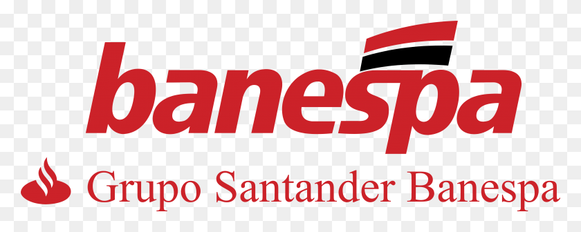 5000x1772 Логотип Banco Banespa Banespa, Текст, Число, Символ Hd Png Скачать