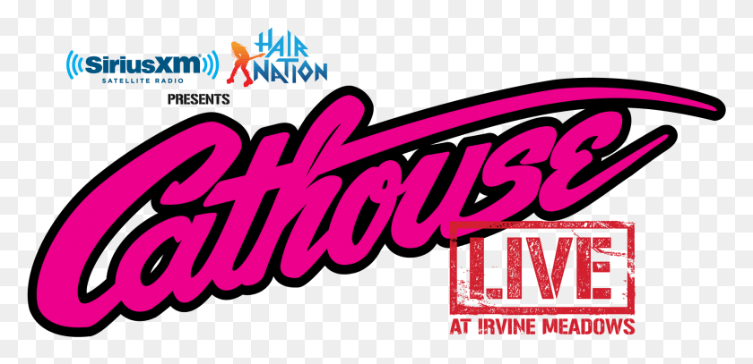 1802x803 Band Performance Times Have Been Announced For Cathouse Cathouse Logo, Text, Alphabet, Poster HD PNG Download