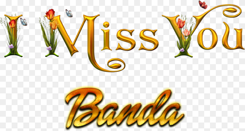 Banda Decorative Name Piya Name, Plant, Text, Flower Sticker PNG
