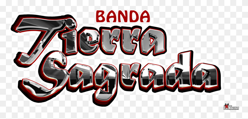 1862x818 Banda Tierra Sagrada Logo Banda Tierra Sagrada, Text, Dynamite, Bomb HD PNG Download