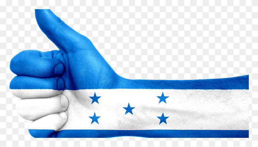 1000x541 Бандера Де Гондурас Бандера Де Гондурас, Символ, Флаг, Человек Hd Png Скачать