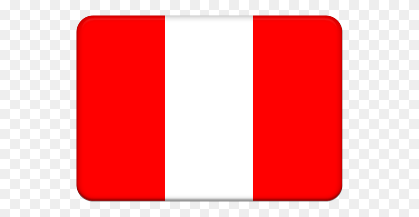 536x376 Bandera De Per Simple Style Bandera Peru Emoji, Flag, Symbol, American Flag HD PNG Download