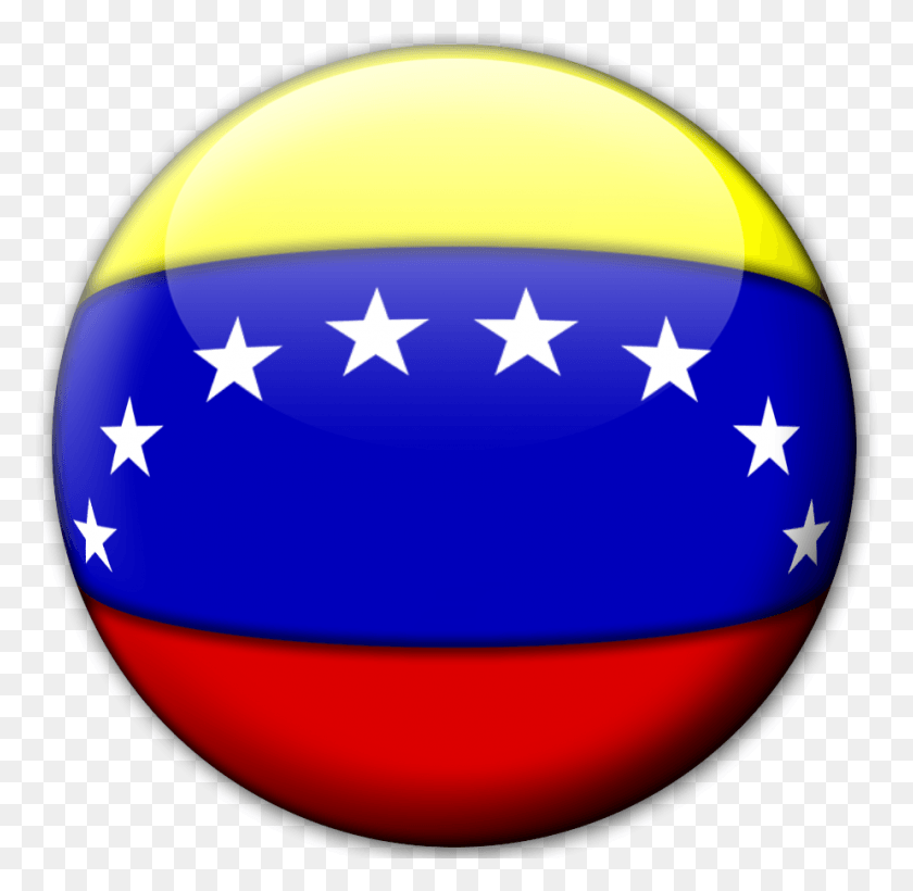 924x901 Bandera De Venezuela .Png, Esfera, Símbolo, Símbolo De Estrella Hd Png
