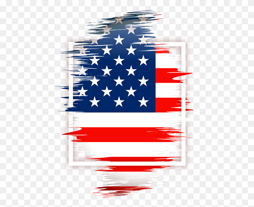 490x625 Bandera Estados Unidos Amrica Nacin Energa Circular American Flag Circle, Flag, Symbol, Fire Truck HD PNG Download