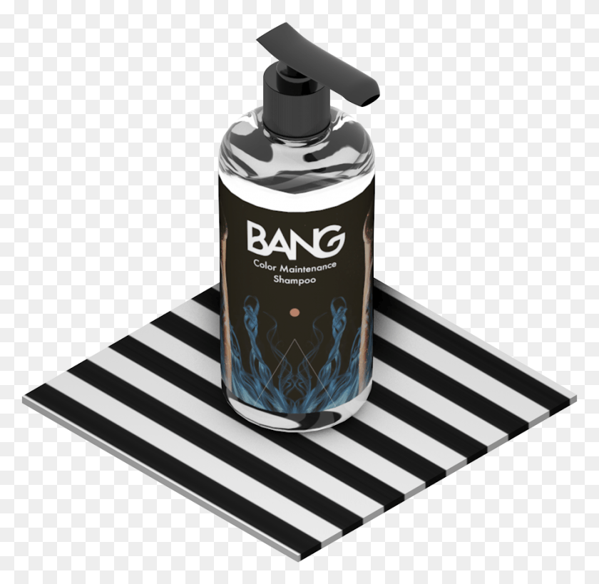 897x873 Bang Color Maintenance Shampoo Water Bottle, Bottle, Shaker, Milk HD PNG Download