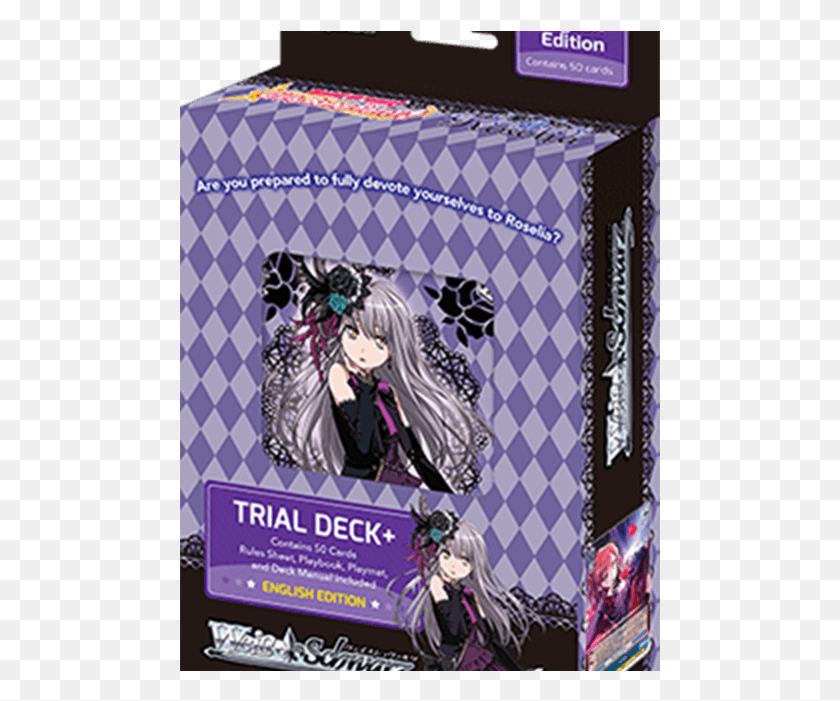481x641 Bang Dream Girls Band Party Roselia Trial Deck Weiss Schwarz Trial Deck Bang Dream Girls Band Party, Person, Human, Book HD PNG Download