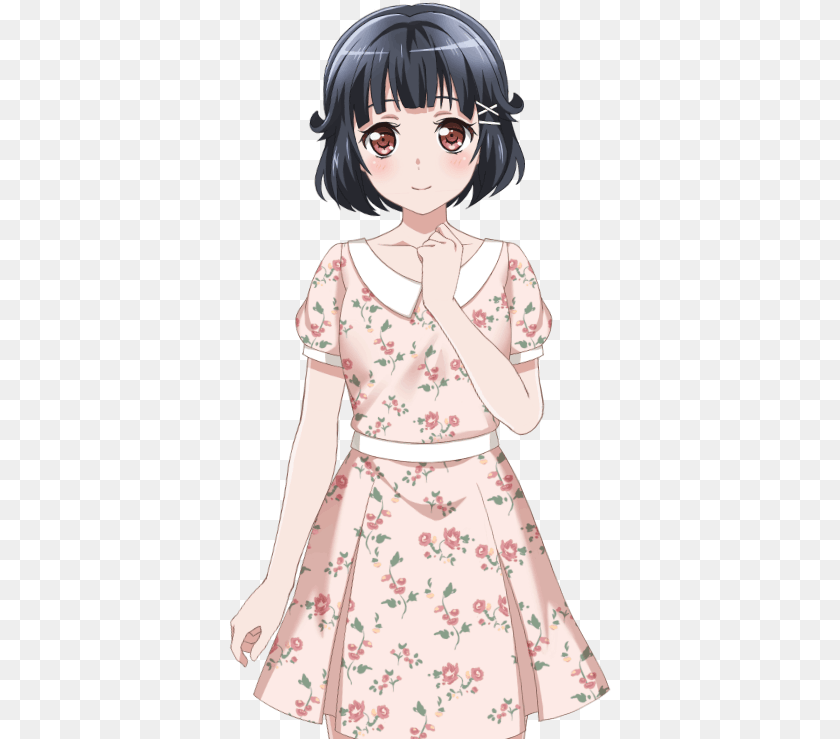 384x739 Bang Dream Wikia Rimi Ushigome Cosplay, Publication, Gown, Formal Wear, Fashion Sticker PNG