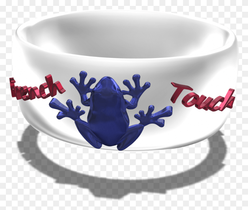 887x742 Bangle Of Frogs Phyllobates, Bowl, Porcelain HD PNG Download