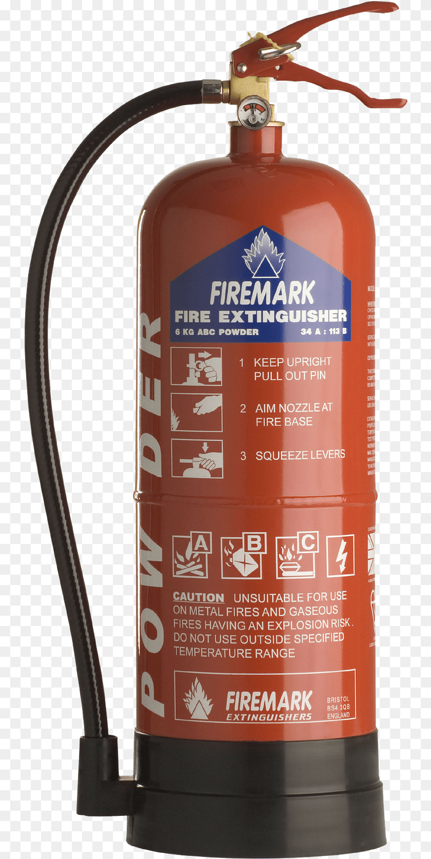 749x1674 Banham Fire Extinguisher Dry Powder Water Fire Extinguisher, Cylinder, Bottle, Shaker Clipart PNG