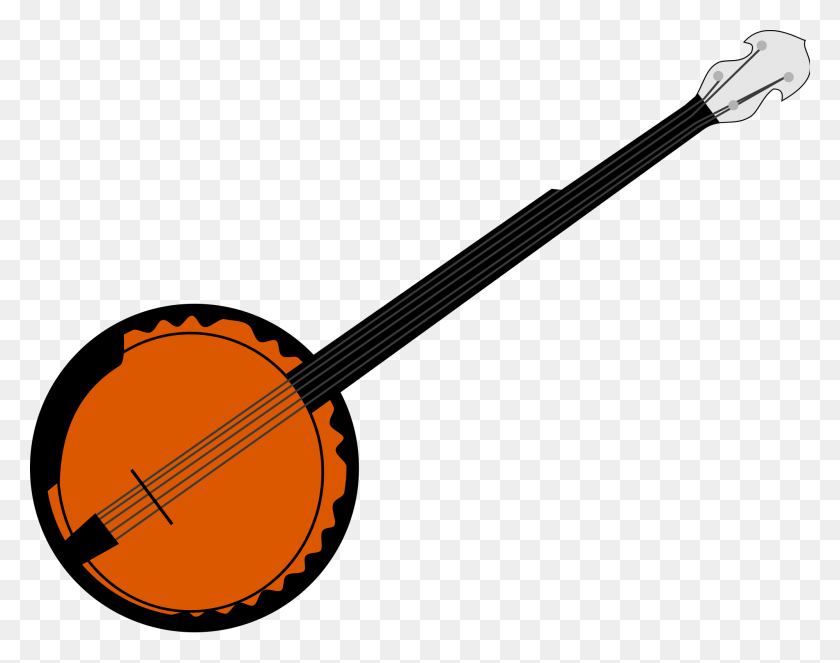 2000x1548 Banjo Clipart Svg Banjo, Leisure Activities, Musical Instrument, Lute HD PNG Download