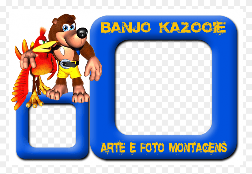 898x602 Descargar Png Banjo Kazooie Banjo And Kazooie, Super Mario, Juguete, Texto Hd Png