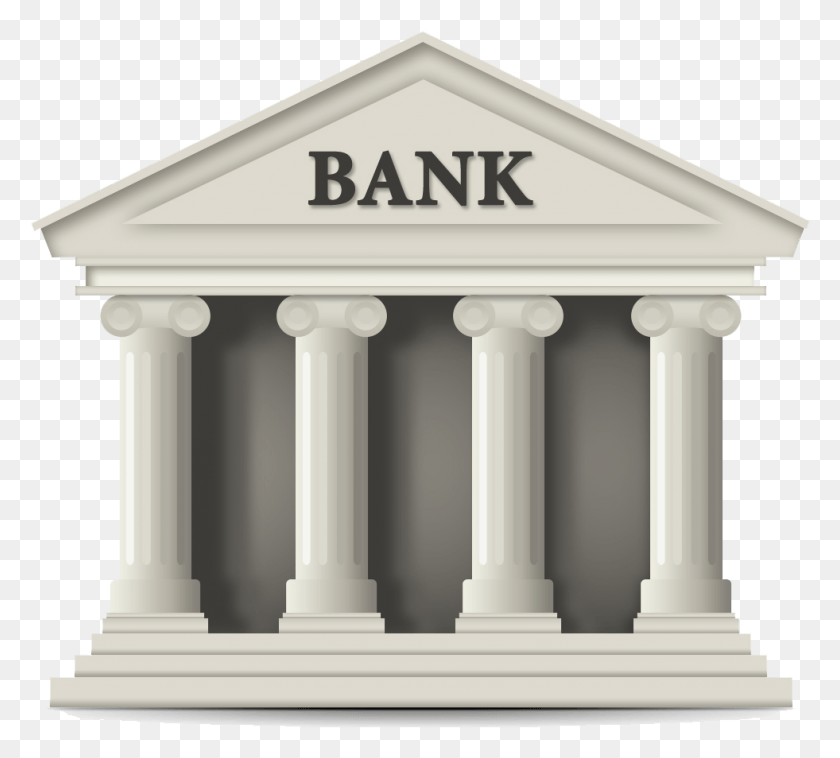 981x878 Bank Bank And Bitcoin, Architecture, Building, Pillar HD PNG Download