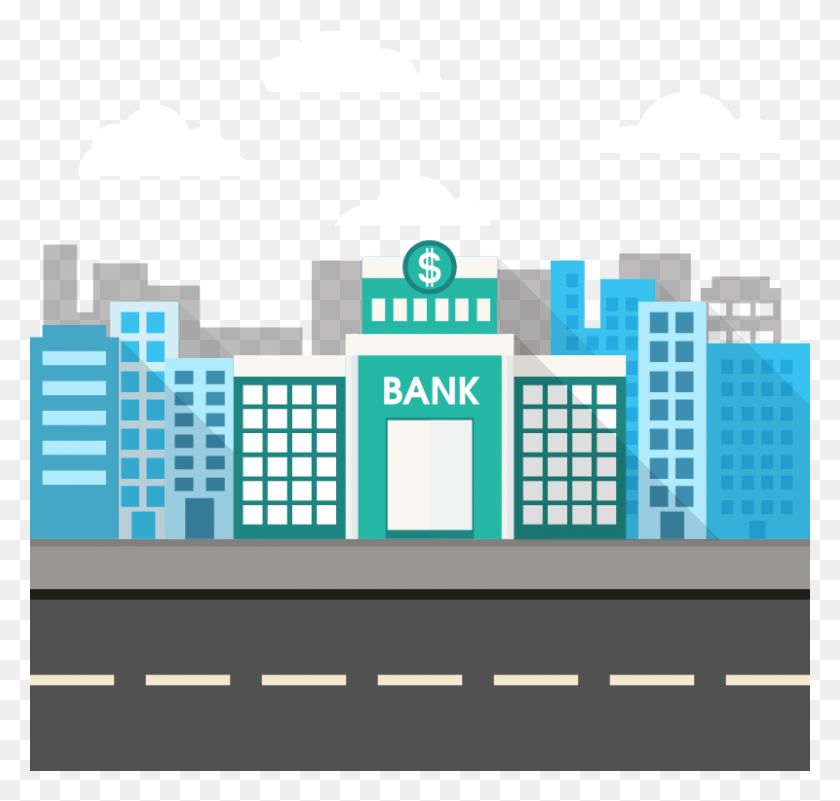 800x761 Bank Images History Of Banking, Building, Urban, City HD PNG Download