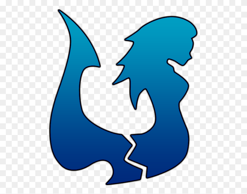 509x601 Bank Mermaidtail Fairy Tail Lamia Scale Logo, Bird, Animal, Poultry HD PNG Download