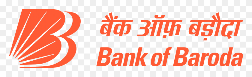 3138x802 Descargar Png Bank Of Baroda Logo, Texto, Número, Símbolo Hd Png