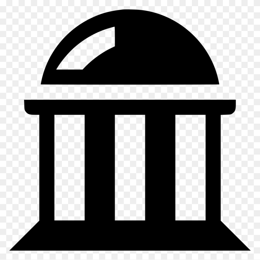 980x982 Bank Svg Icon Free Onlinewebfonts, Symbol, Architecture, Building HD PNG Download