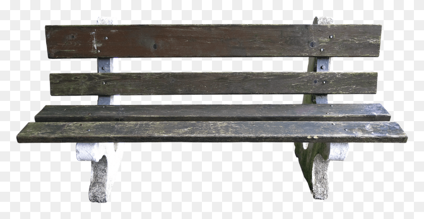 1264x607 Bank Wooden Bench Seat Plank, Furniture, Park Bench HD PNG Download