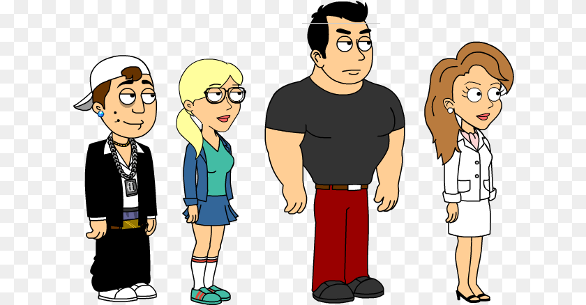 633x438 Banklin Gets Grounded Series Cast If Done On Goanimate Goanimate Banklin Gets Grounded, Book, Comics, Publication, Woman PNG