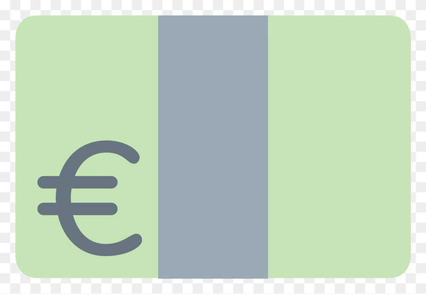 2049x1371 Descargar Png Billete De Banco Con El Signo De Euro Geldschein Emoji, Texto, Símbolo, Alfabeto Hd Png