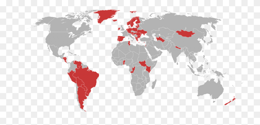 1200x529 Banned Incountries Russia Korea, Map, Diagram, Atlas HD PNG Download