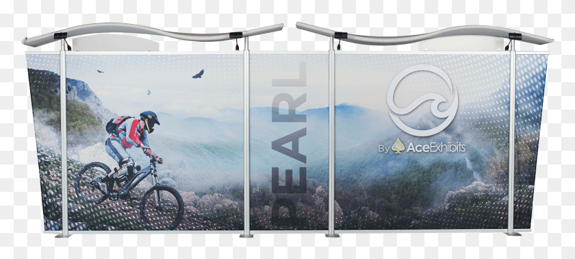 1333x545 Banner, Bicycle, Person, Wheel HD PNG Download