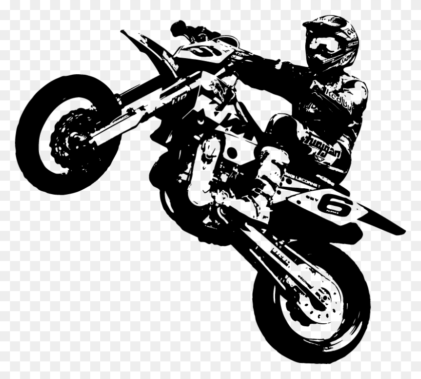 800x713 Banner Black And White Ktm Wall Decal Motorcycle Sticker Supermoto Symbol, Vehicle, Transportation, Motocross HD PNG Download