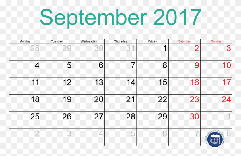 787x491 Banner Black And White Library Calendar Printable September 9 2017 Calendar, Text, Plot, Scoreboard HD PNG Download