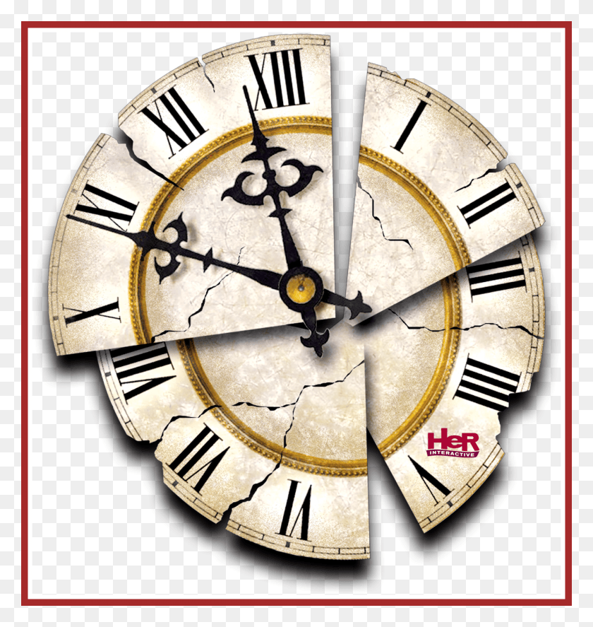 1253x1329 Banner Black And White Library Stunning The Cracked Broken Clock Tattoo Design, Analog Clock, Clock Tower, Tower HD PNG Download